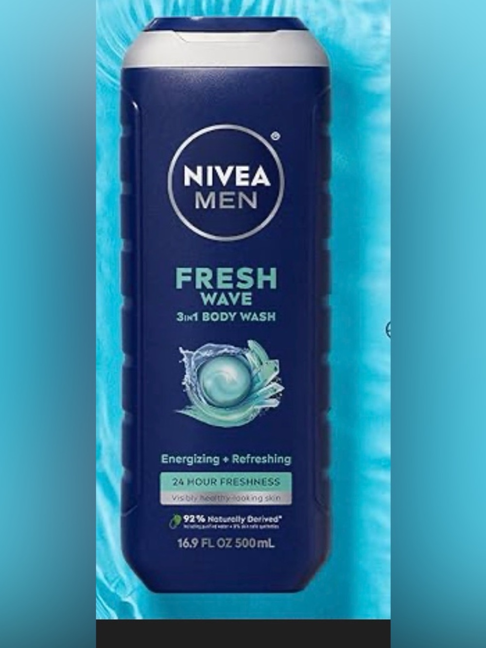 NIVEA MEN Fresh Wave 3 in 1 Body wash